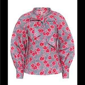 Rebecca Taylor Tie Front Blouse